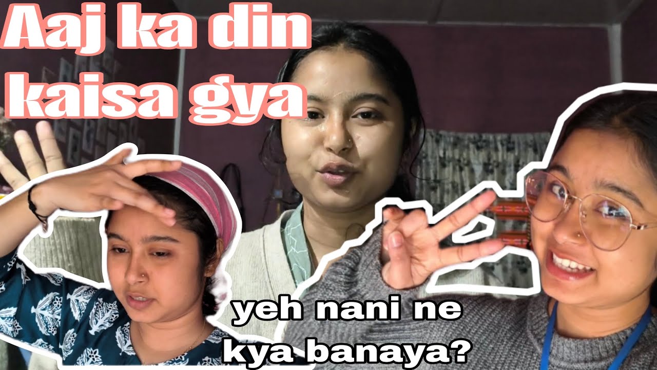 Aaj ka din kaise gaya || yeh nani ne kya banaya#viral #video#vlog #funny 