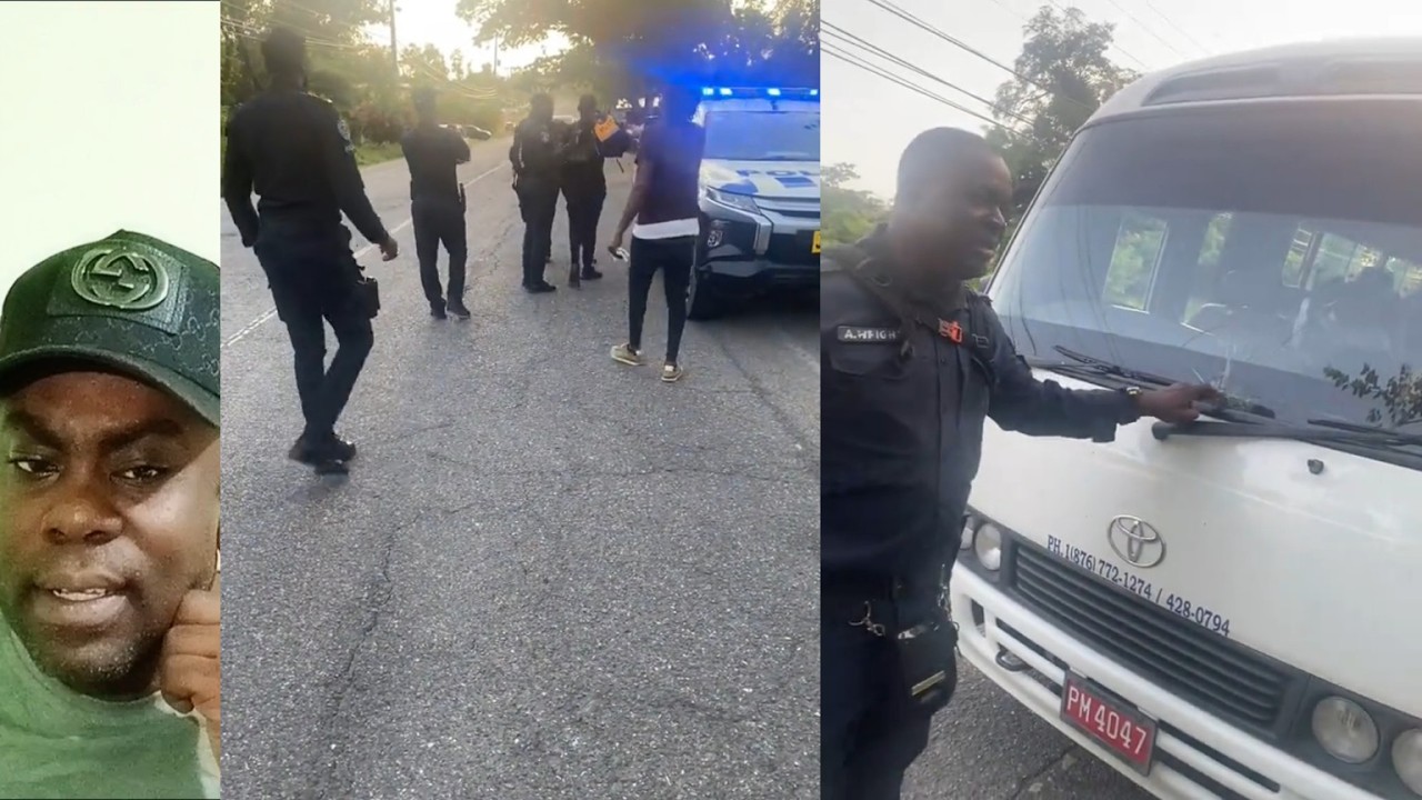 Police n Bus driver drama about seat belt and more, Man arrested