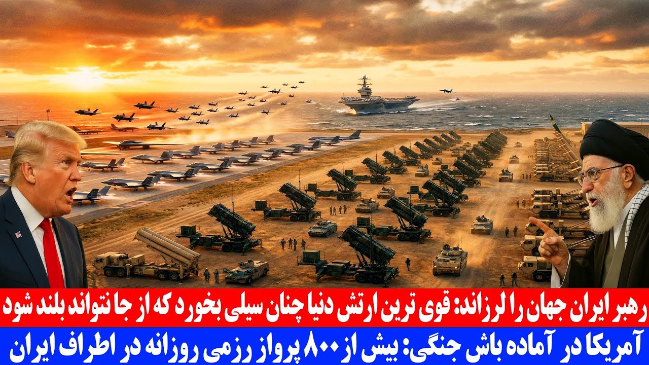 رهبر ایران جهان را لرزاند؛ قوی ترین ارتش دنیا چنان سیلی بخورد که از جا نتواند بلند شود