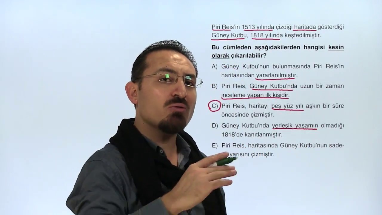 2. Cümleden Kesin Yargıyı Çıkarma İle İlgili Soru Çözüm Videosu