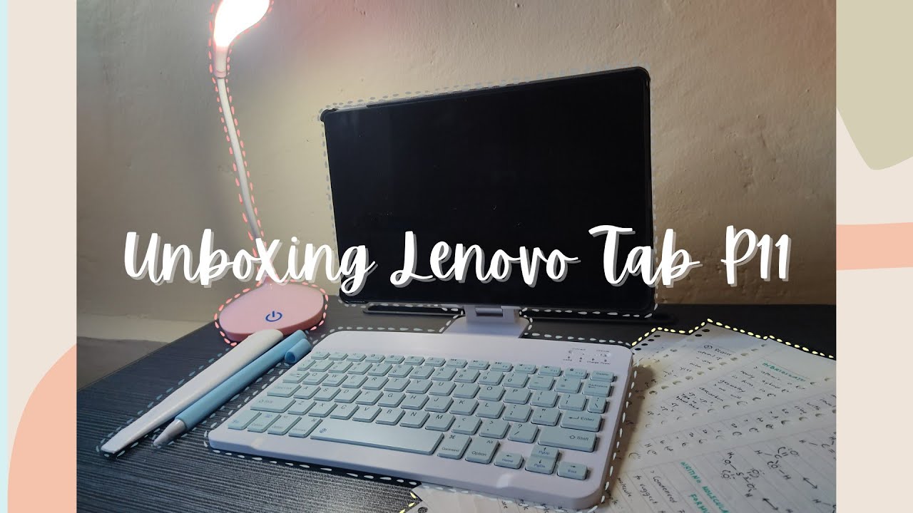 [Eng] Tablet + Accessories Unboxing ✿ Lenovo Tab P11  || Philippines