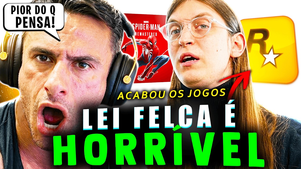 SUPER XANDÃO SE REVOLTA COM A LEI FELCA - ISSO VAI ACABAR COM A INTERNET E OS JOGOS (FIM DO GTA 6?)