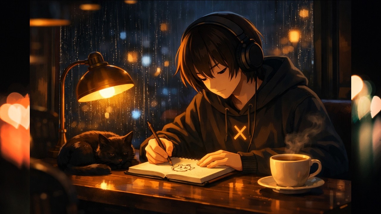 city lights jazz lofi 🌃✨ | smooth beats for focus & late night study