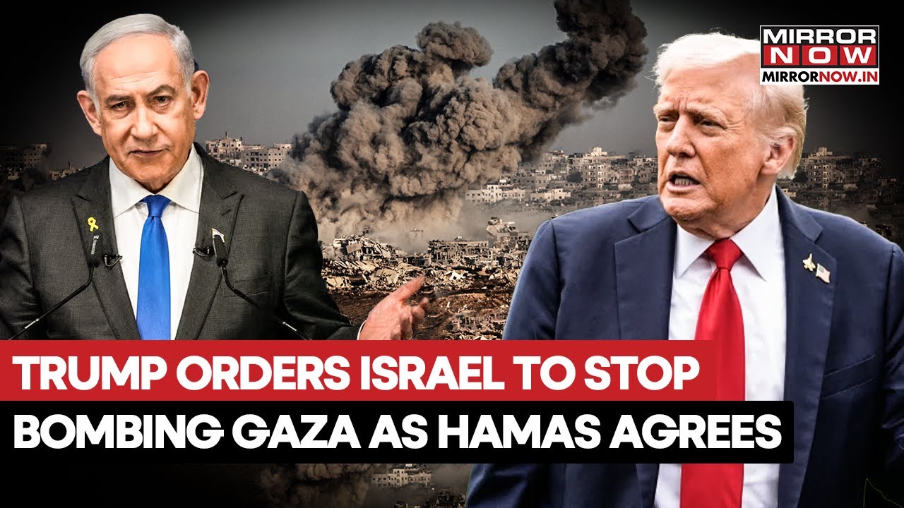 Trump Orders Israel to ‘Immediately Halt’ Gaza Bombing After Hamas Agrees to Release Hostages