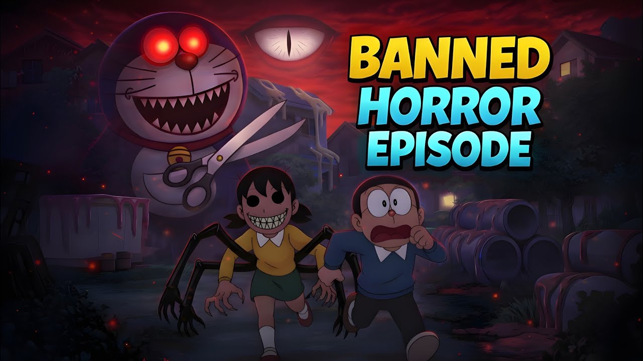 Doraemon banned horror episode in hindi 😱 Why doraemon is trying to kill nobita! #doraemonepisode