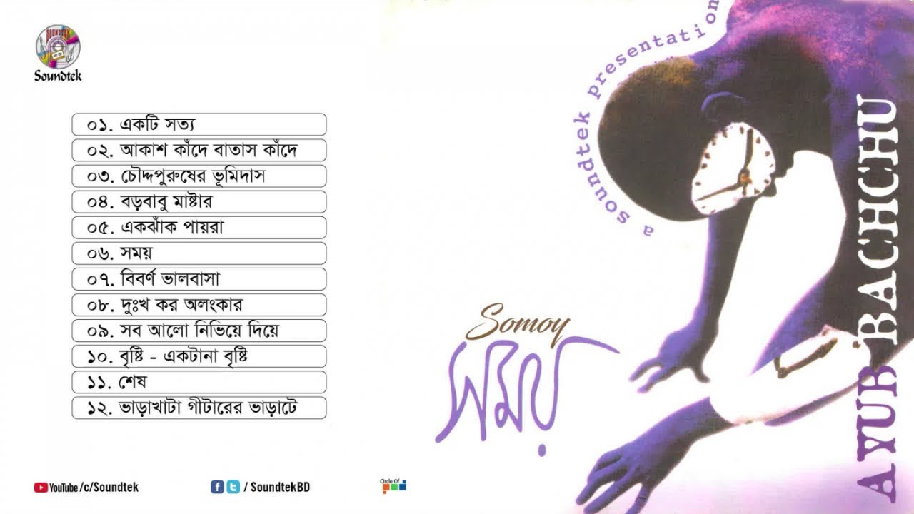 Ayub Bachchu - Somoy | সময় | Bangla Hit Full Audio Album | Soundtek20s