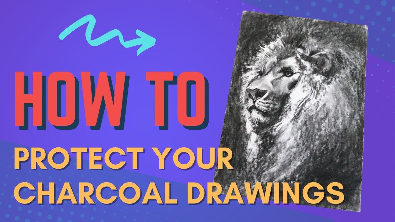 Ninja Art Tip #112: How to Protect Your Charcoal Drawings
