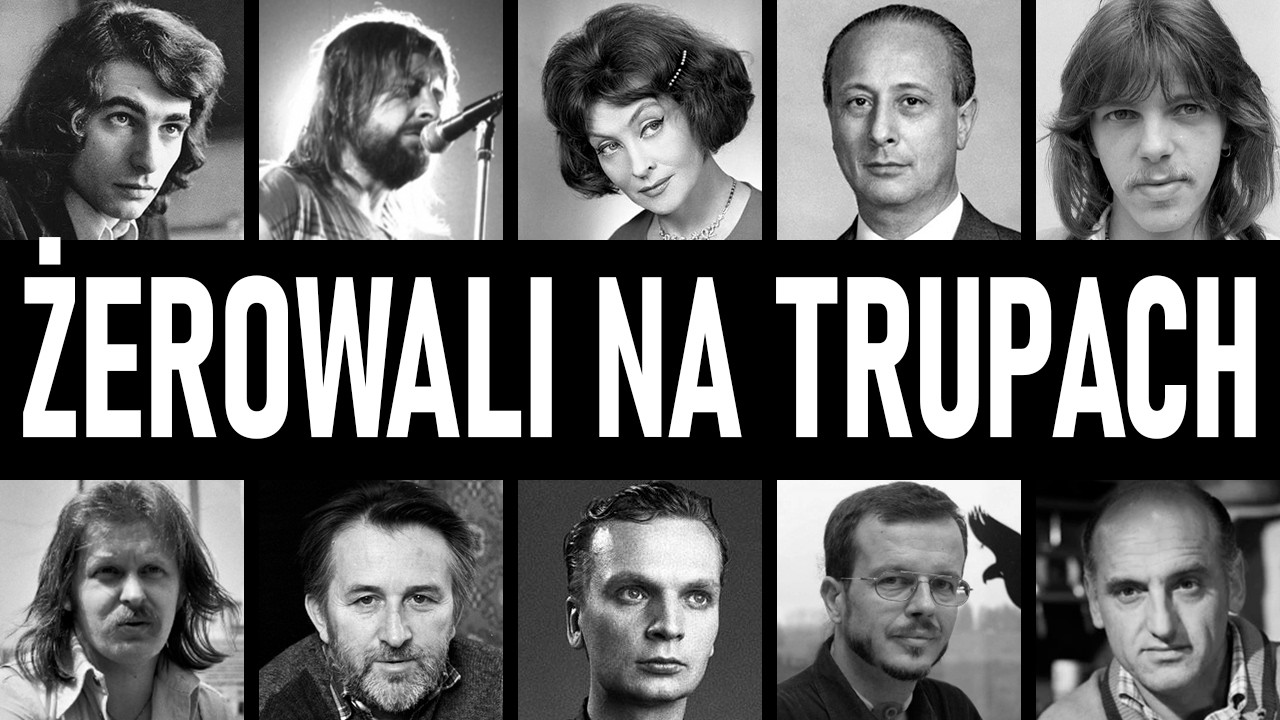 TANIEC NA GROBACH: 10 Gwiazd PRL, kt&oacute;re z zimną krwią okradły umierających koleg&oacute;w