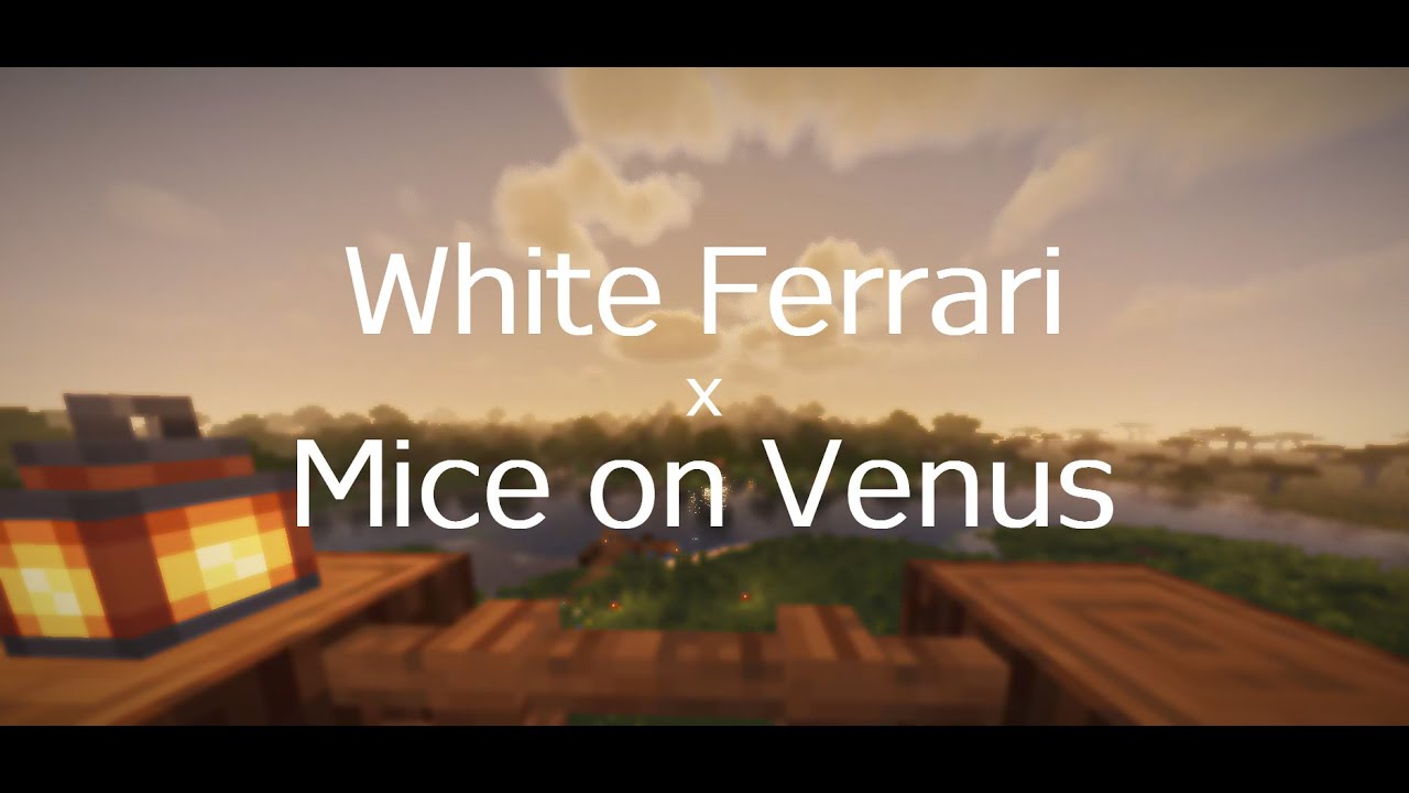 white ferrari, mice on venus - composed