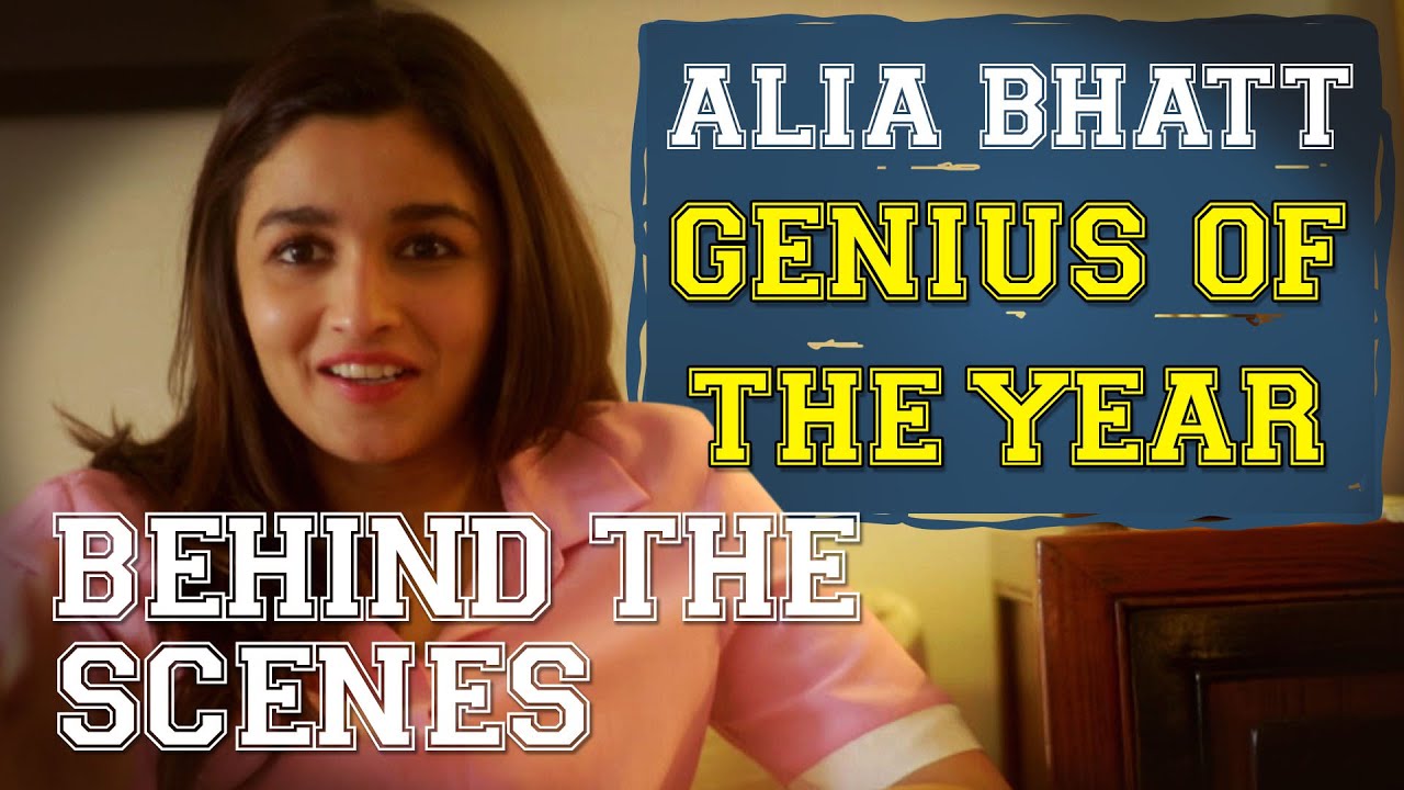 Behind The Scenes : Alia Bhatt - Genius Of The Year