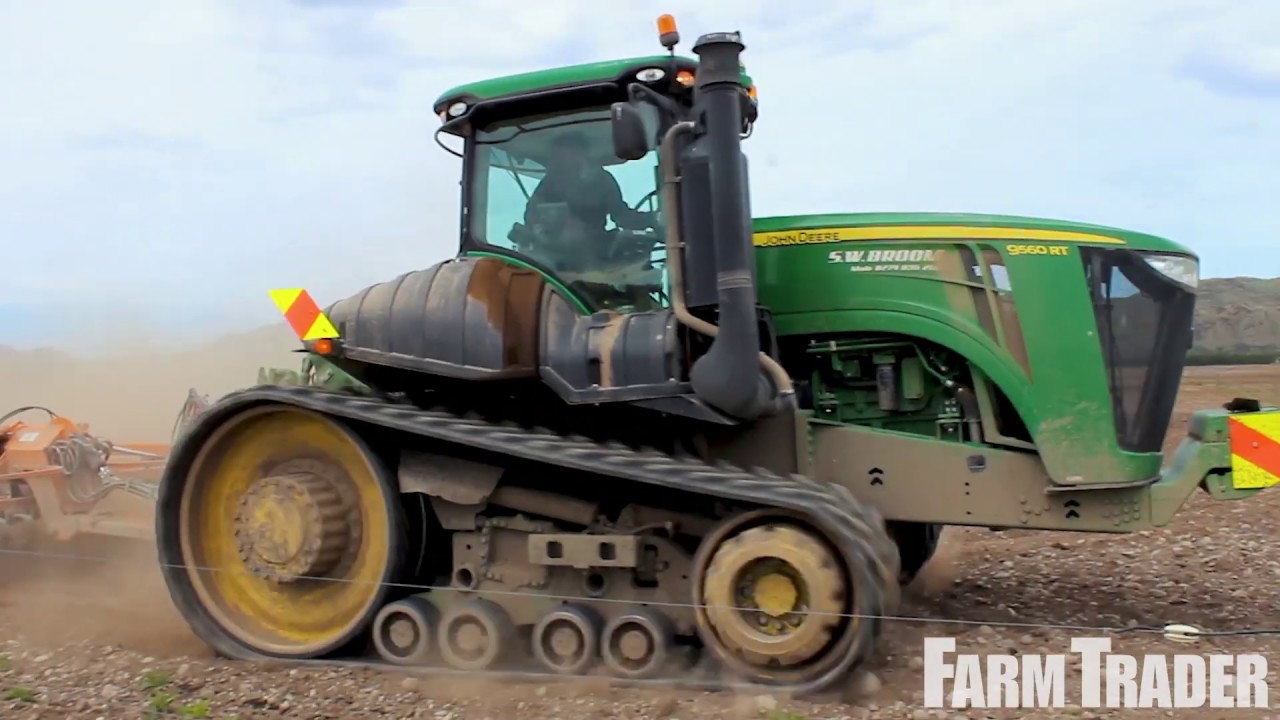 S.W. Broom Contracting's new John Deere 9560RT | Farm Trader