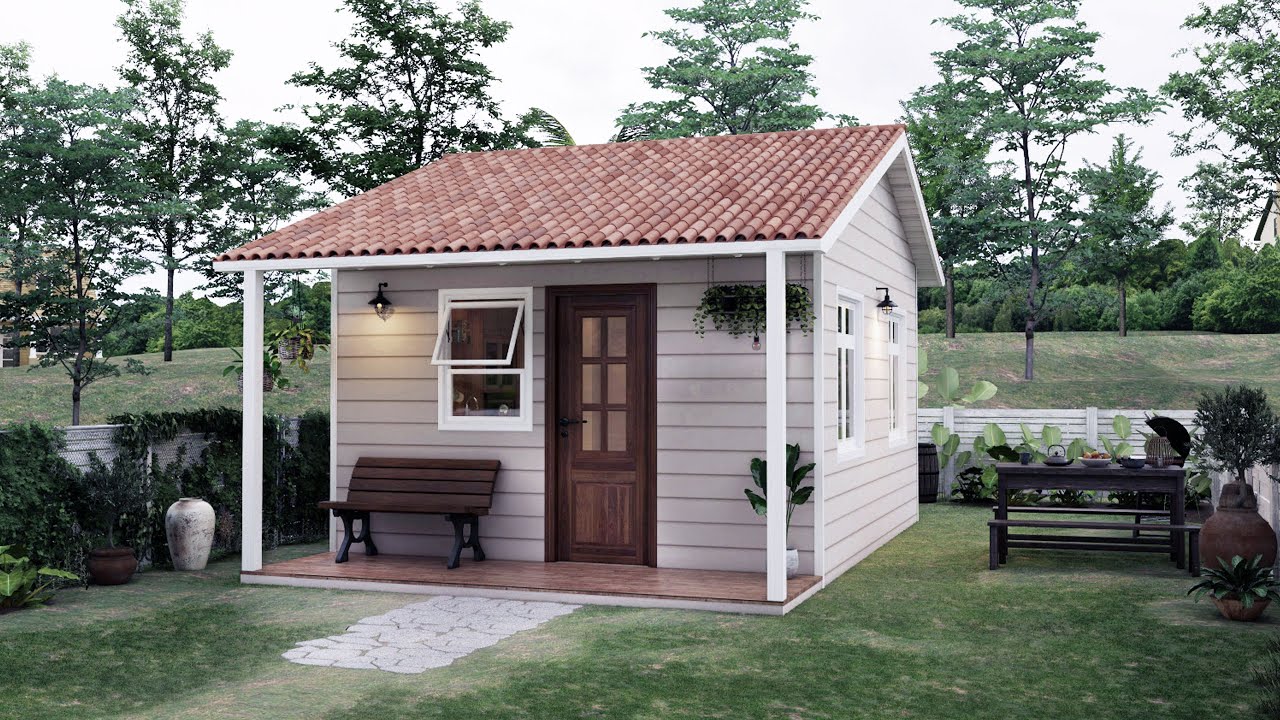 Small House Design  4 X 5 meters ( 20 sqm )