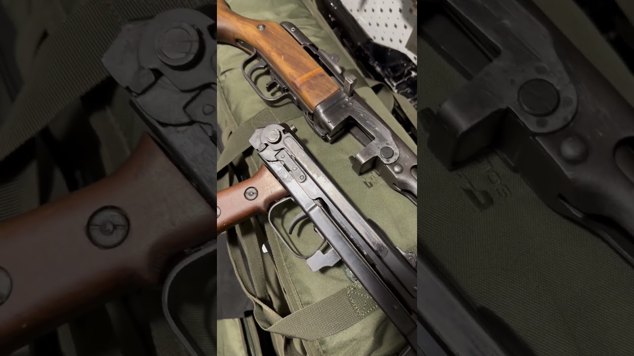 PPSh-41 & PPS-43 SMGs from 1944 WW2 #Shorts #SMG #Submachinegun #WW2 #cod #Vanguard #Soviet #Russia