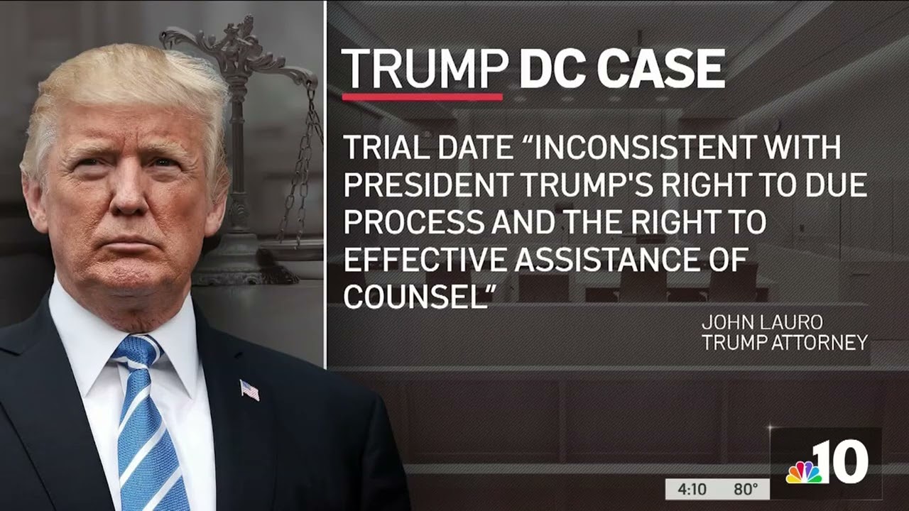 Enrique L1 Latoison Discusses Implications of Former President Trump's Upcoming Trial on NBC10 News