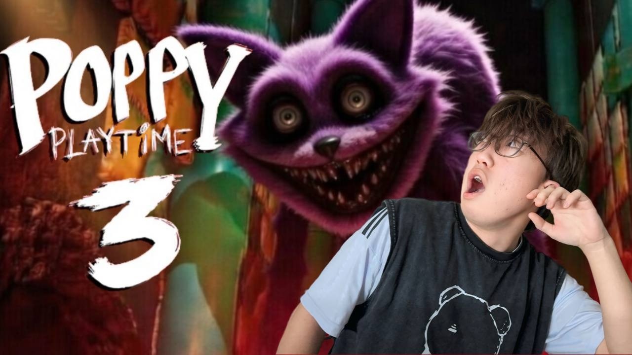 Поппи плейтайм 🤩 кот кошмарит меня всю игру😭