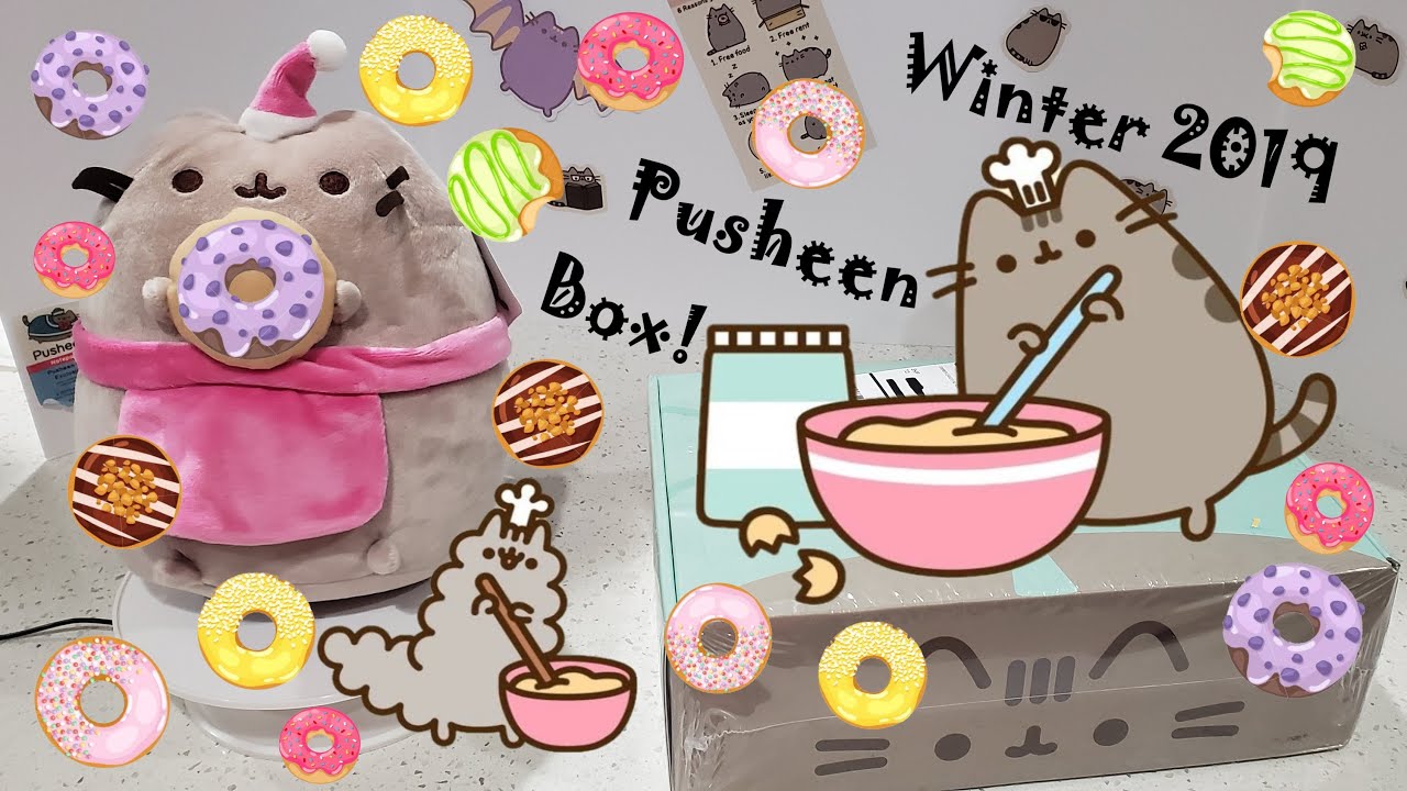 🧁 Pusheen Winter 2019 Subscription Unboxing and Review!