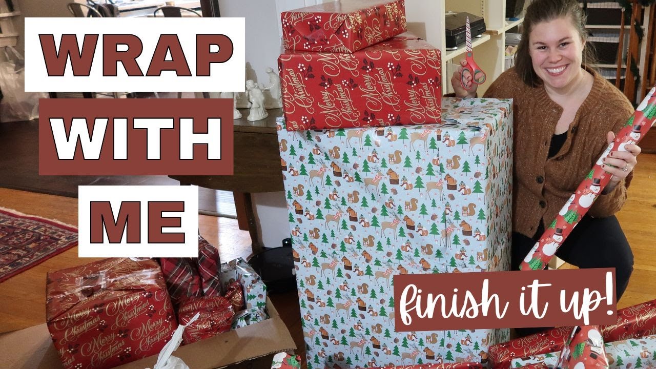 УПАКУЙТЕ СО МНОЙ!! ЗАКОНЧИТЕ МОТИВАЦИЮ НА РОЖДЕСТВЕНСКУЮ УПАКОВКУ