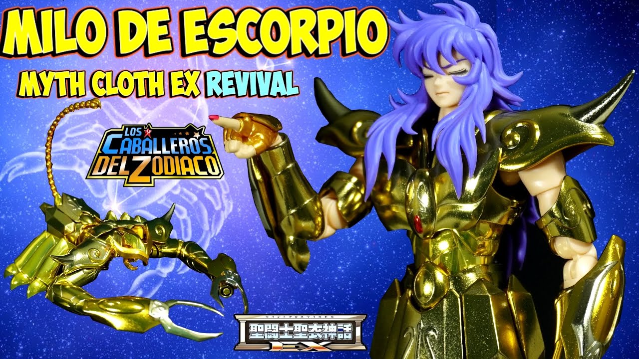 Milo de Escorpio Myth Cloth Ex Revival Unboxing, Armado y Revision - Saint Seiya