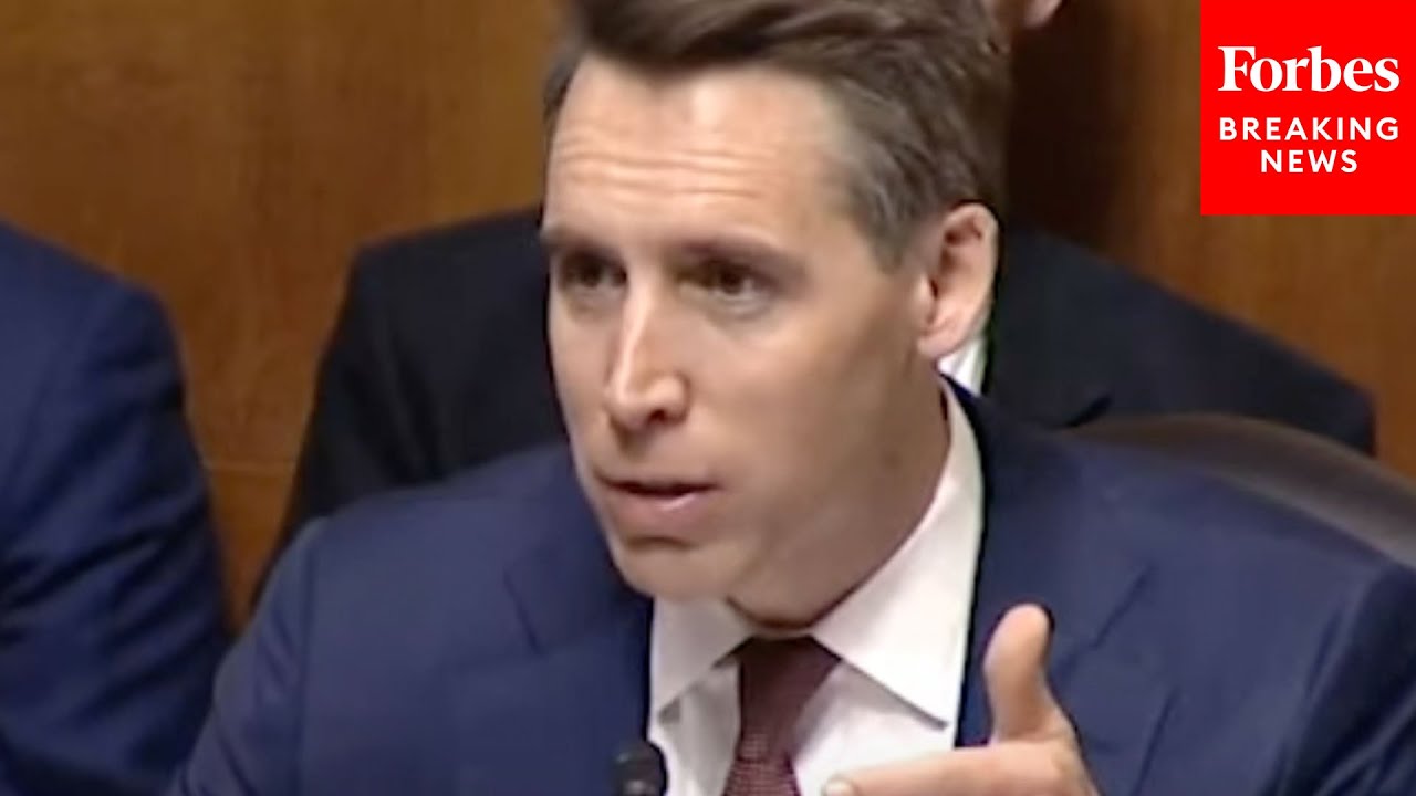 'I've Been Keeping A Little List...': Josh Hawley Details Serious Risks Of Generative AI