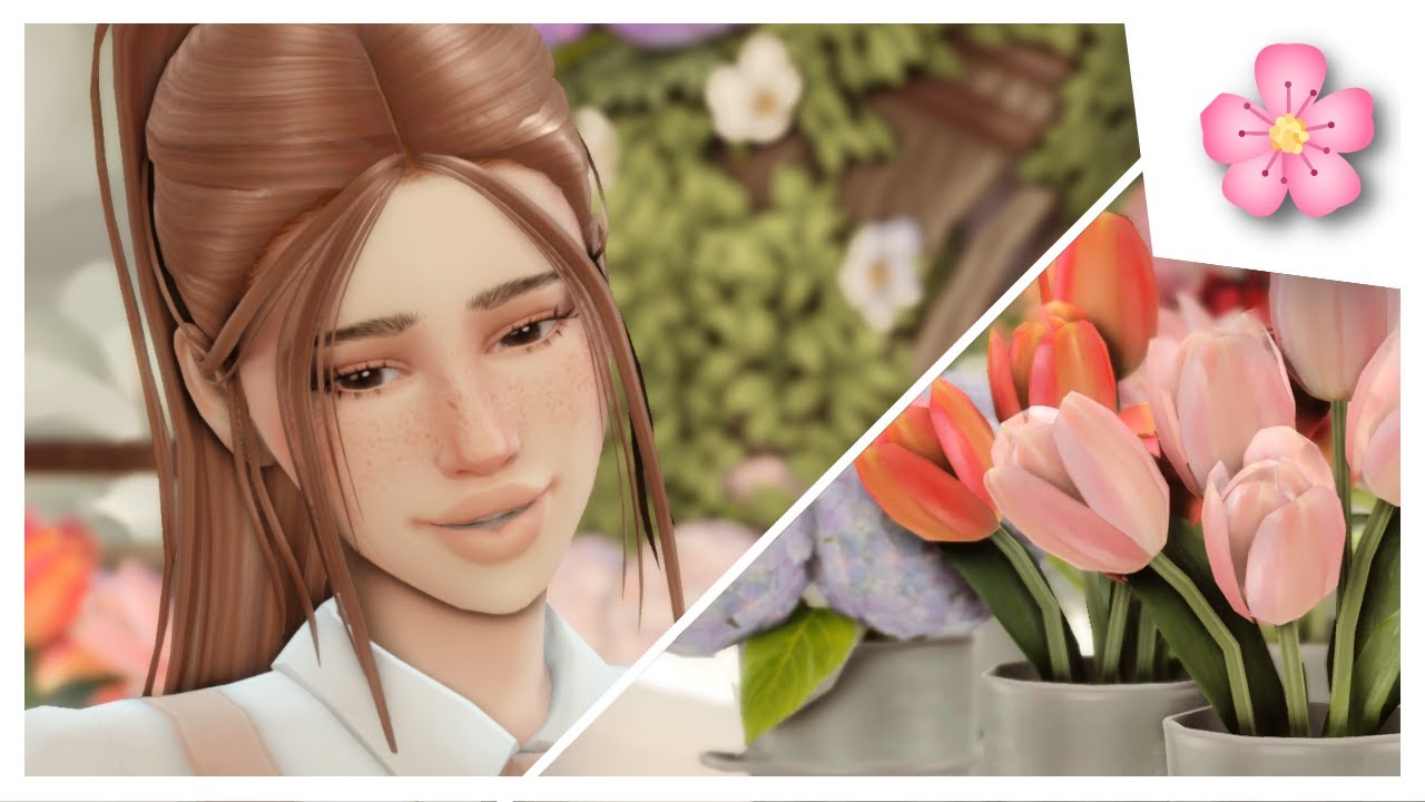 ep 01┋Florist Career and the Flower Shop!🌸// In Bloom - The Sims 4