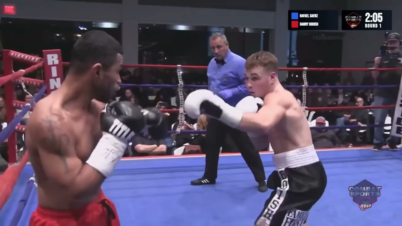 Danny Bodish KO's Rafael Saenz in 1st Round