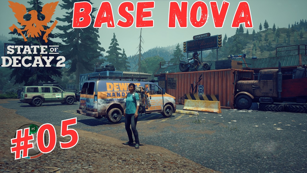 STATE of DECAY 2 | Ep. 05 - BASE NOVA  &  LIMPANDO ÁREA CHEIA DE ZUMBIS NO APOCALIPSE | em PT-BR