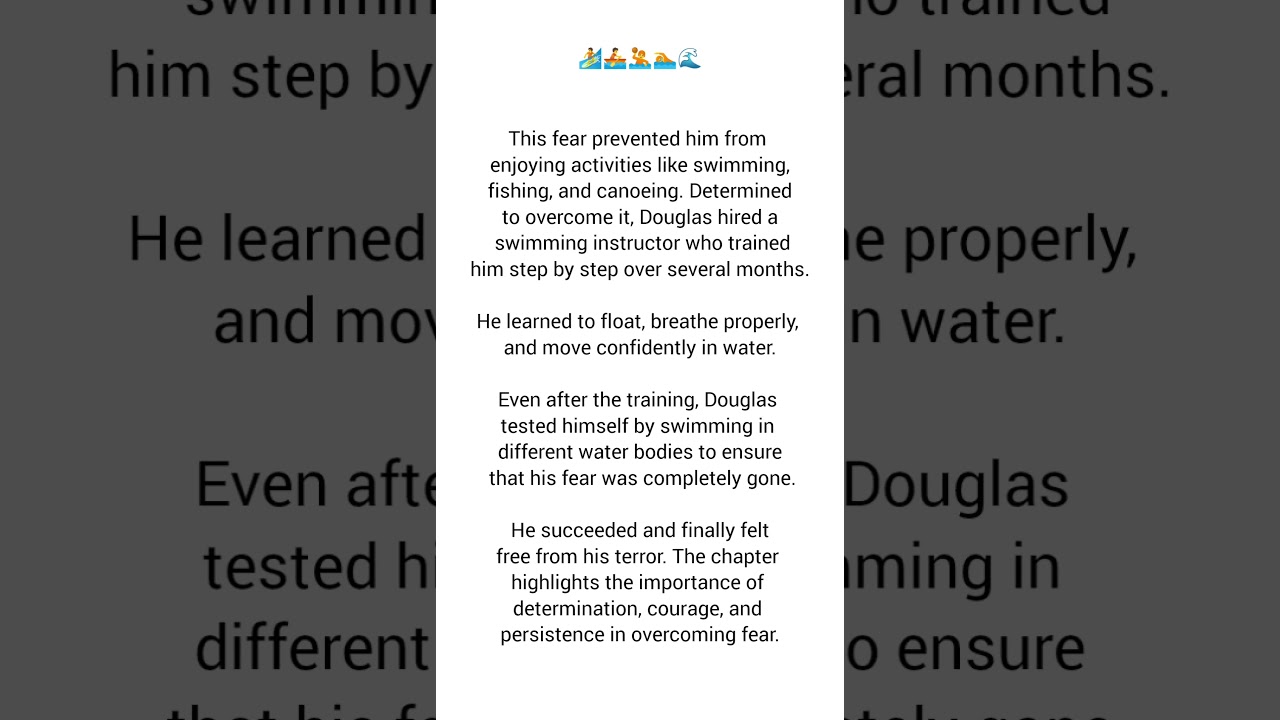 chapter 3 Class 12th Deep Water 💦🏊 
