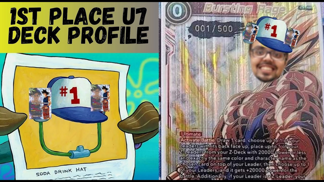 UNDEFEATED 1st Place Blue/Yellow U7 Goku Deck Profile: Carta Magica Regionals