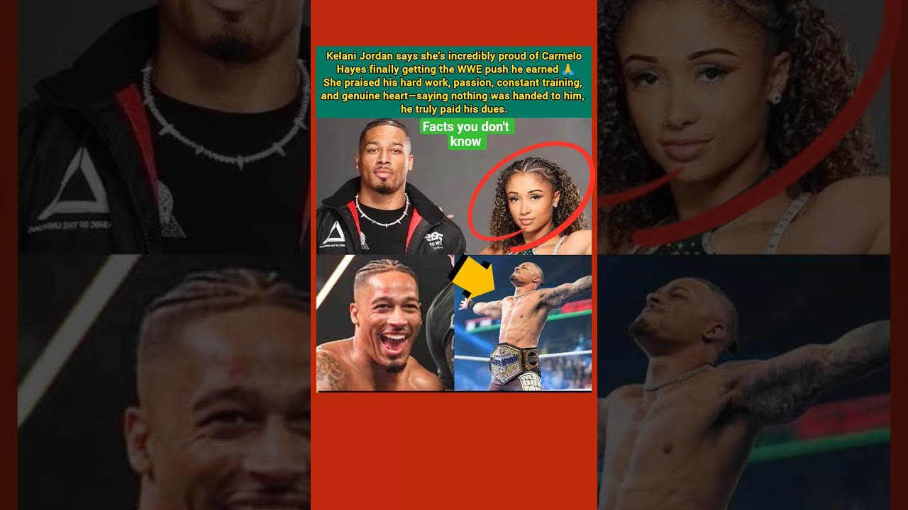 Kelani Jordan Gets Emotional Over Carmelo Hayes’ WWE Rise 