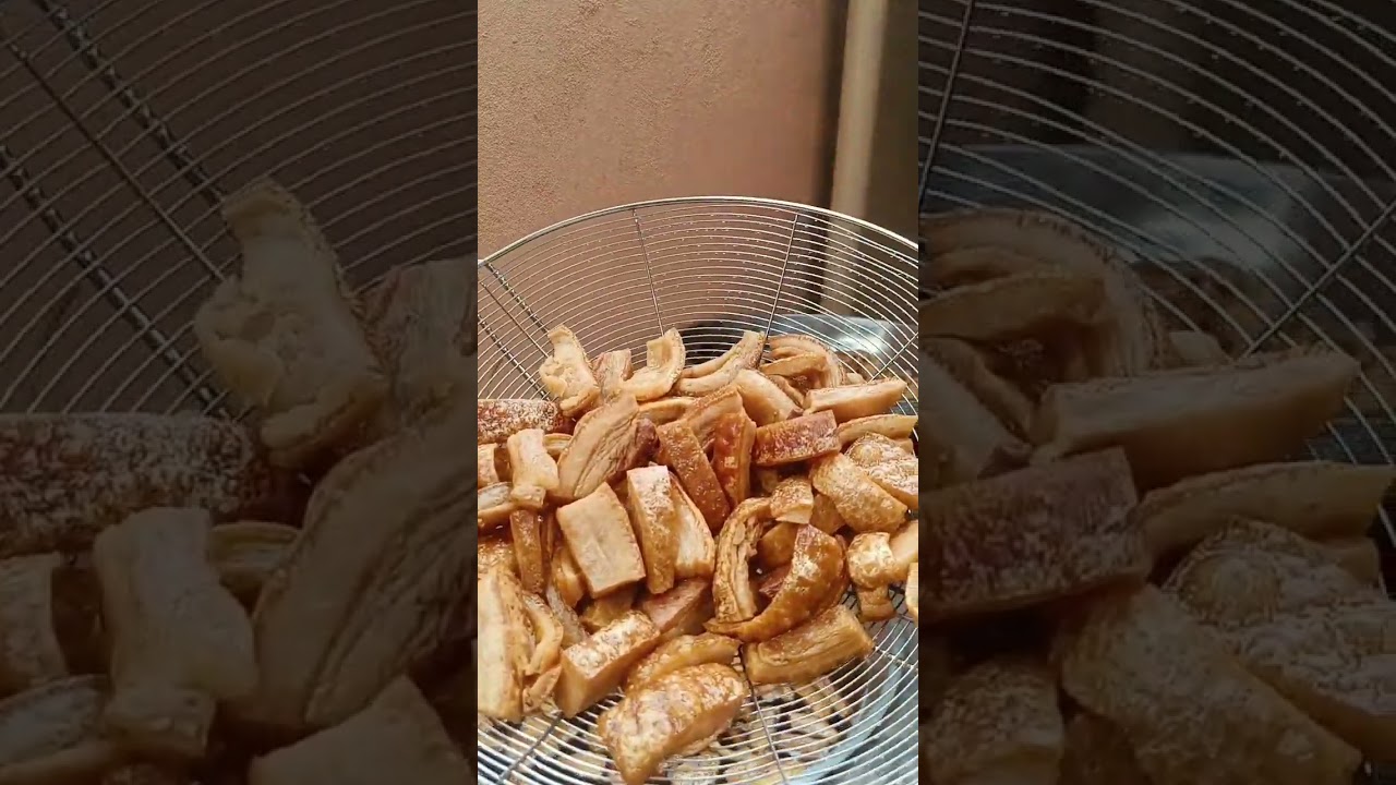 Pork Chicharon Whole Process