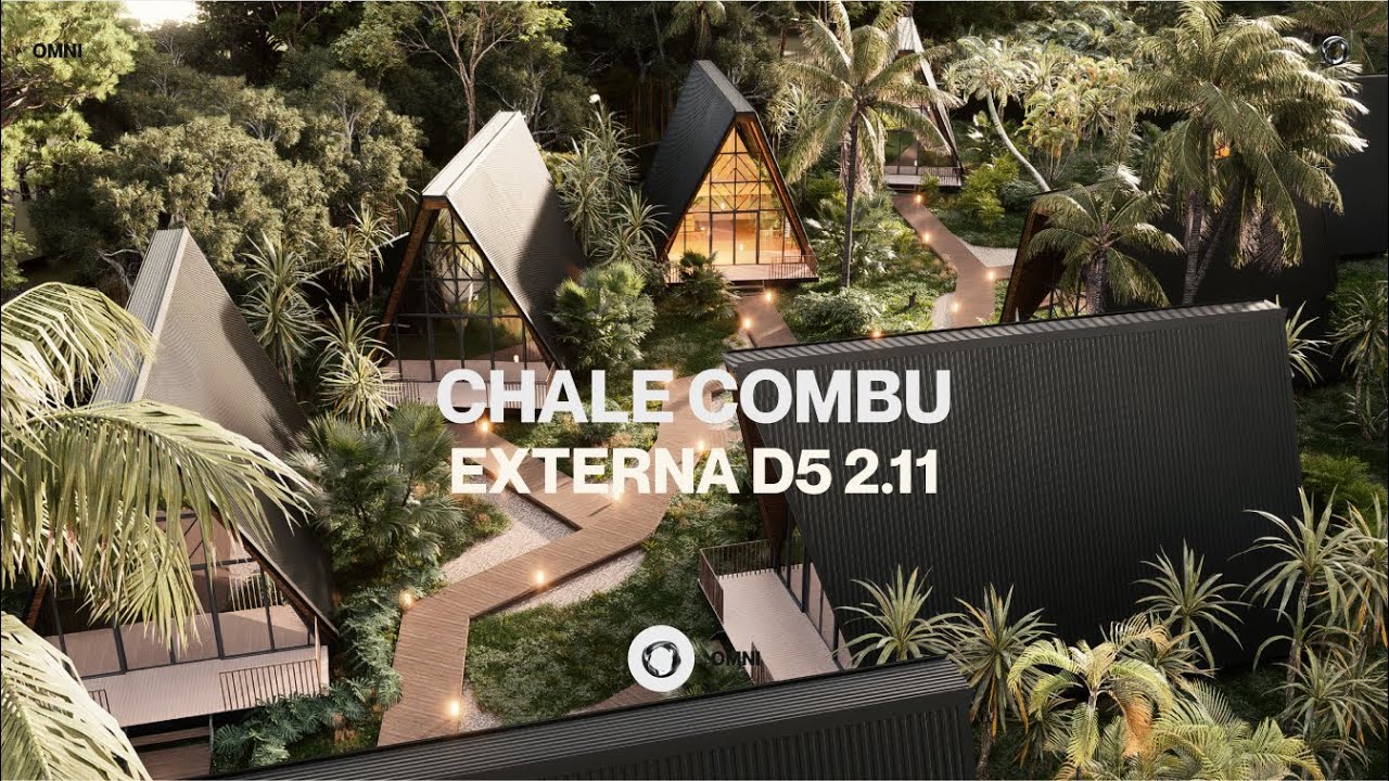 Como Fazer Animações no D5 Render 2.11 [Estilo Irmãos à Obra] – Chalé Combu no Curso AURA D5