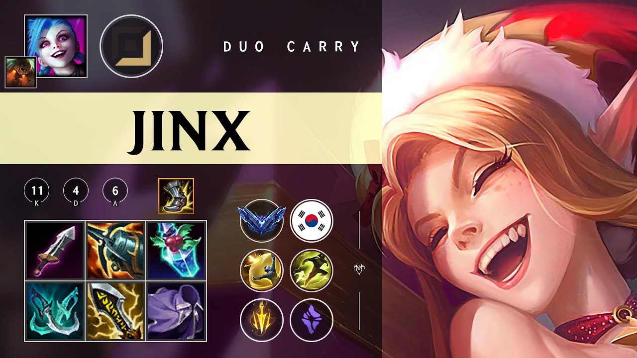 Jinx ADC vs Kai'Sa - KR Diamond Patch 26.02