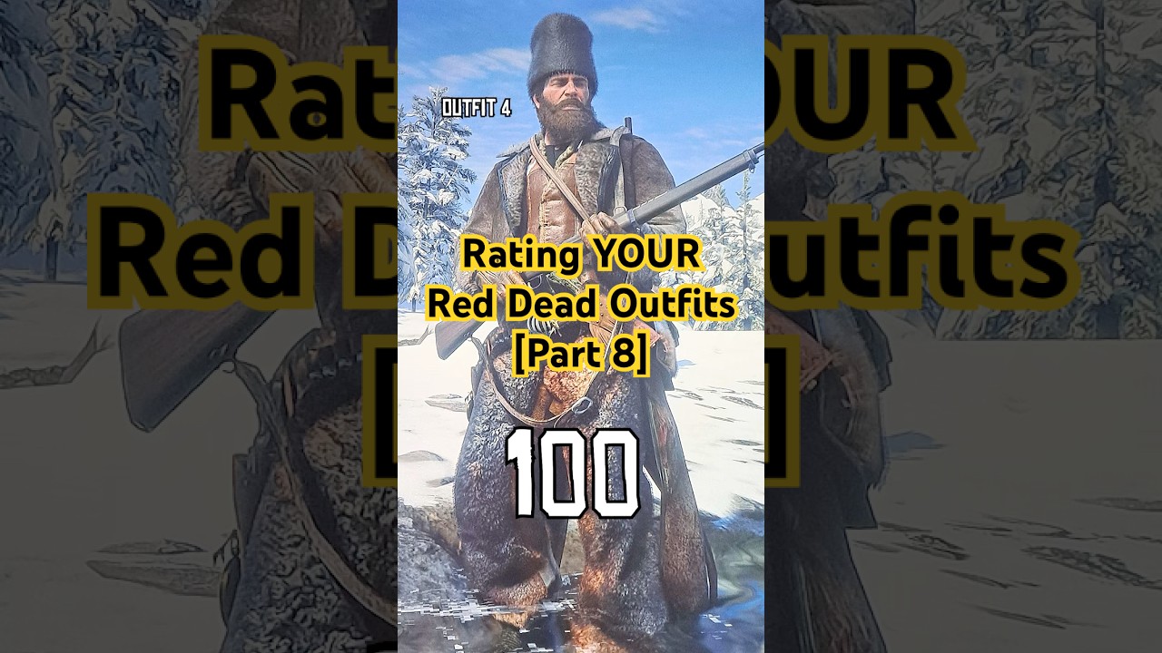 RDR2: Rating YOUR Red Dead Outfits (Part 8) 