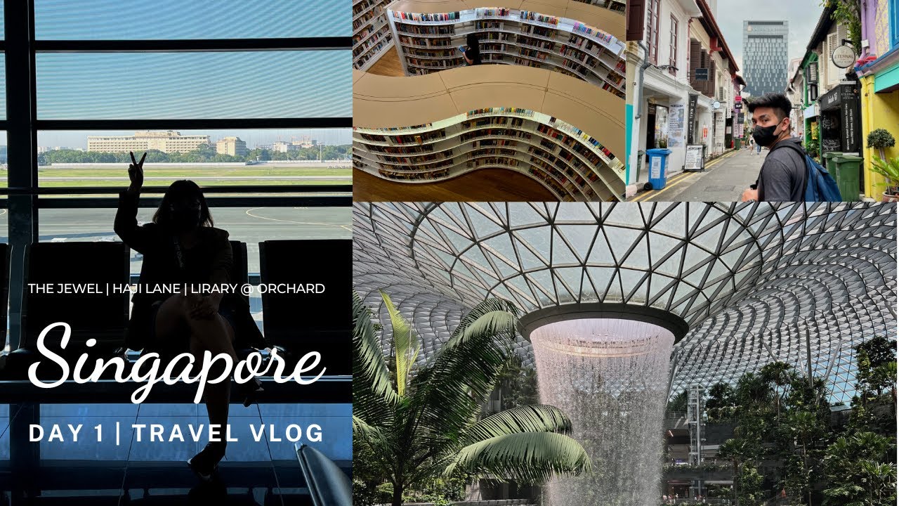 Singapore Day 1 | The Jewel, Haji Lane, Library @ Orchard