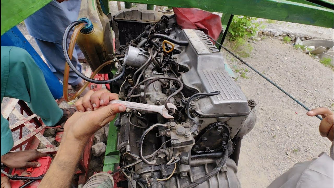 A very hard starting fault has been found - toyota 2c engine starting problem solution