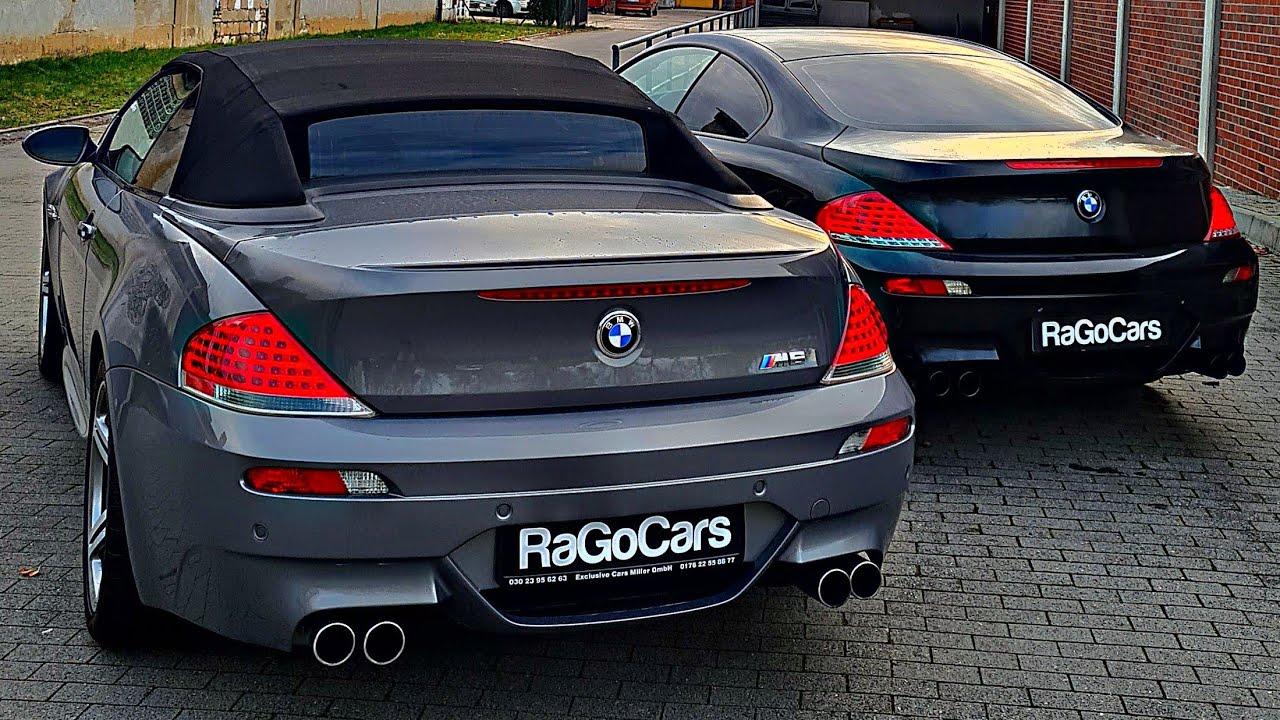 BMW M6 Coupe meets M6 Cabrio - V10 Legends in detail - Exterior, Interior, Exhaust Sound and Drive