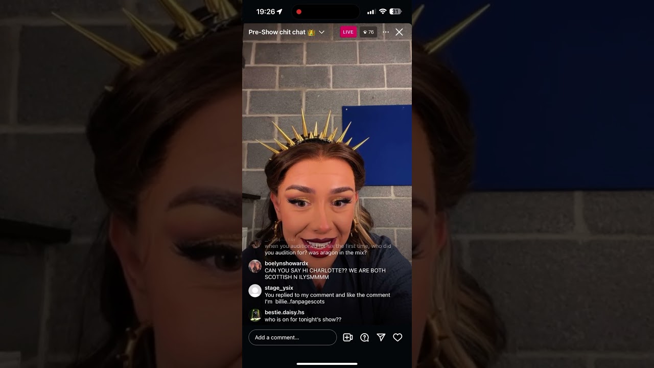 07.09.2024 - Billie Kerr Instagram Live