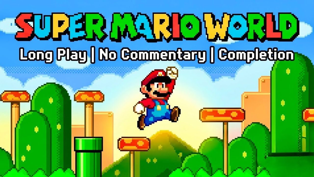 Super Mario World - Full Game Long-Play | No Commentary