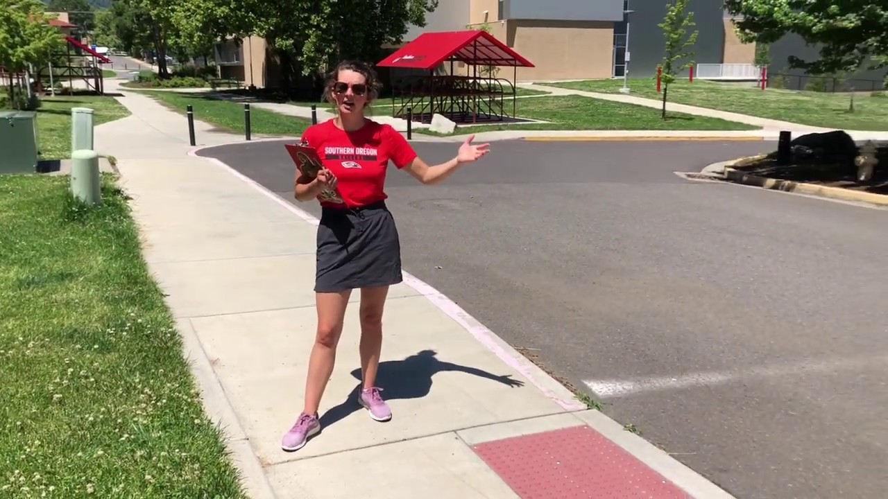 Southern Oregon University ADA Campus Tour Route