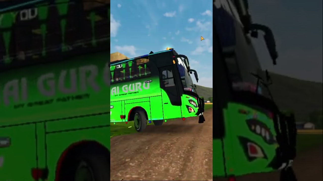 Jai Guru SUPER FAST BUS TRANSFORMATION VIDEO❤️😌|| MODIFIED Jai Guru BUS🔥⚡️|| #shorts