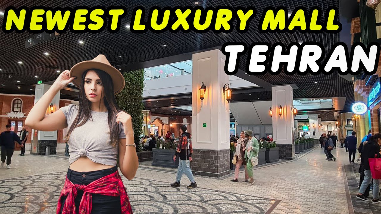 The Newest Luxury Mall in North-West of TEHRAN / IRAN 2023 VLOG #walkingtour #iran