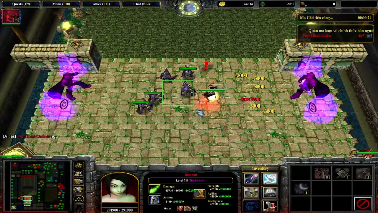 Quan Ma Loạn Vũ ( Việt Hóa ) - Custom map warcraft III - Play by VinhThinhOnline