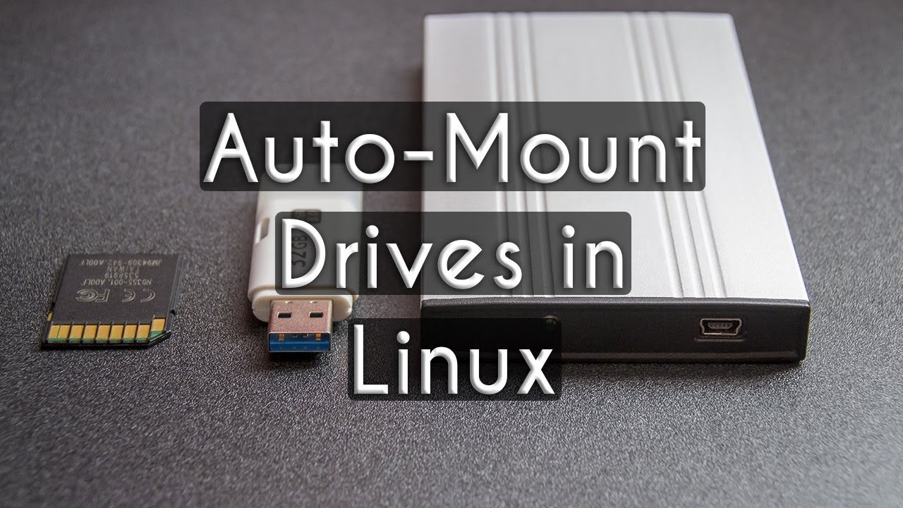 How to Mount a Hard Drive in Linux on Startup