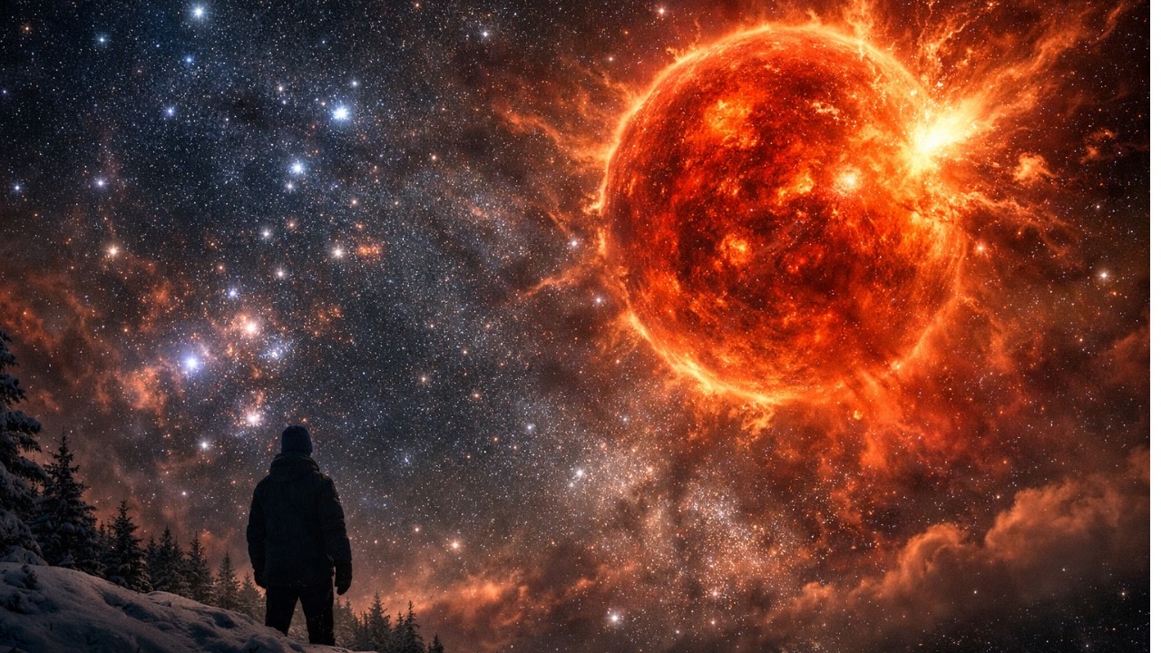 Бетельгейзе уже взорвалась? Мы просто ещё не знаем…