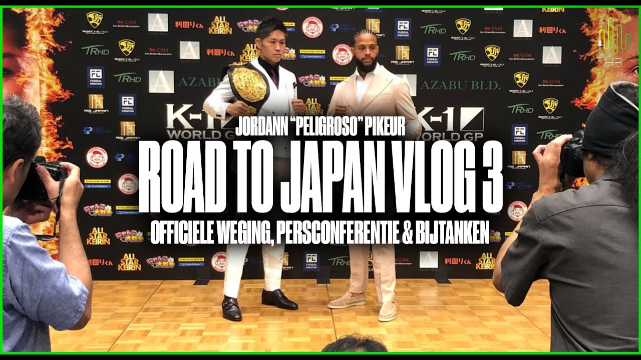 ROAD TO JAPAN VLOG #3 Officiële Weging & Persconferentie + Bijtanken ⛽