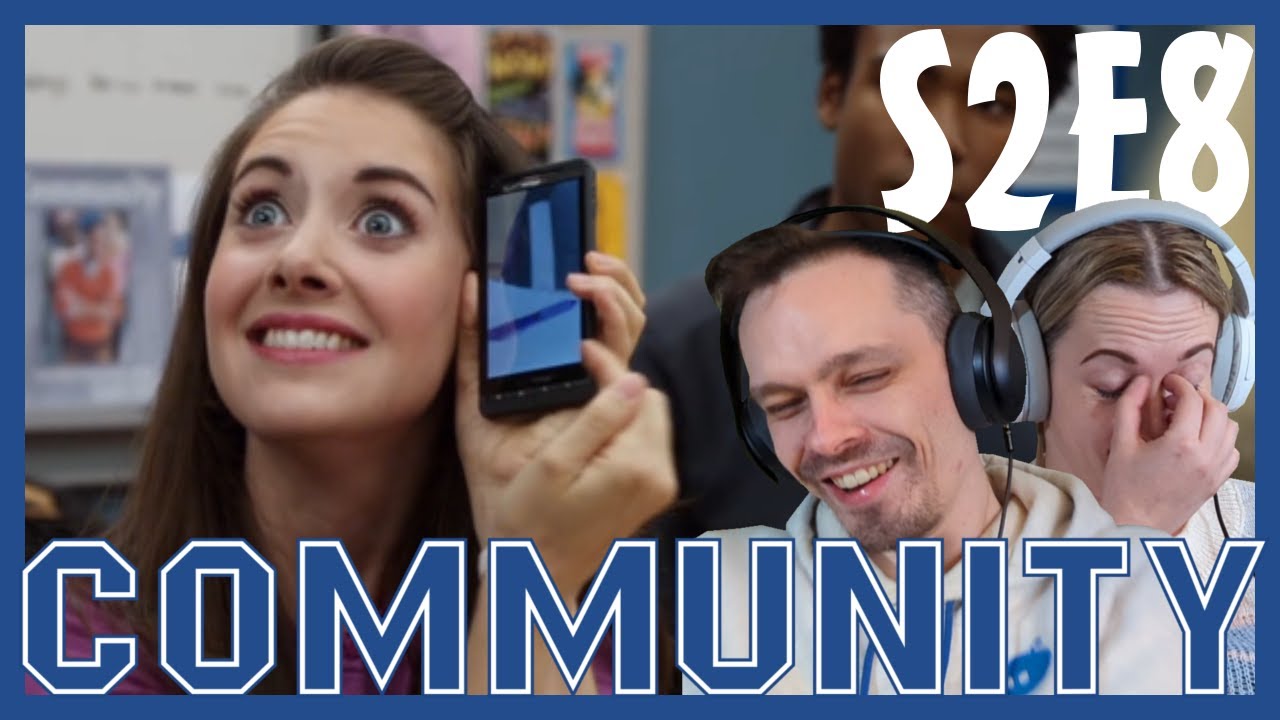 Community REACTION // Season 2 Episode 8 // Cooperative Calligraphy