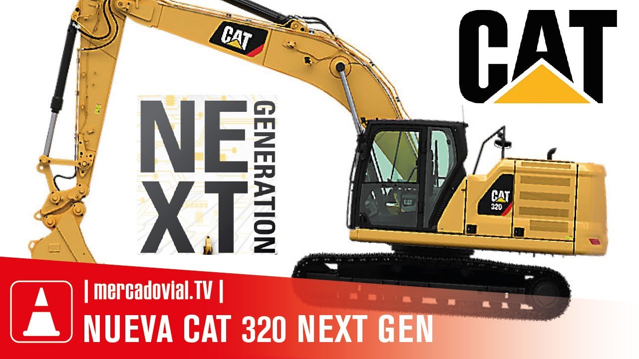 NUEVAS Excavadoras Caterpillar 320 + CAT GRADE 2D + Assist + Payload + eFence | NEXT GEN