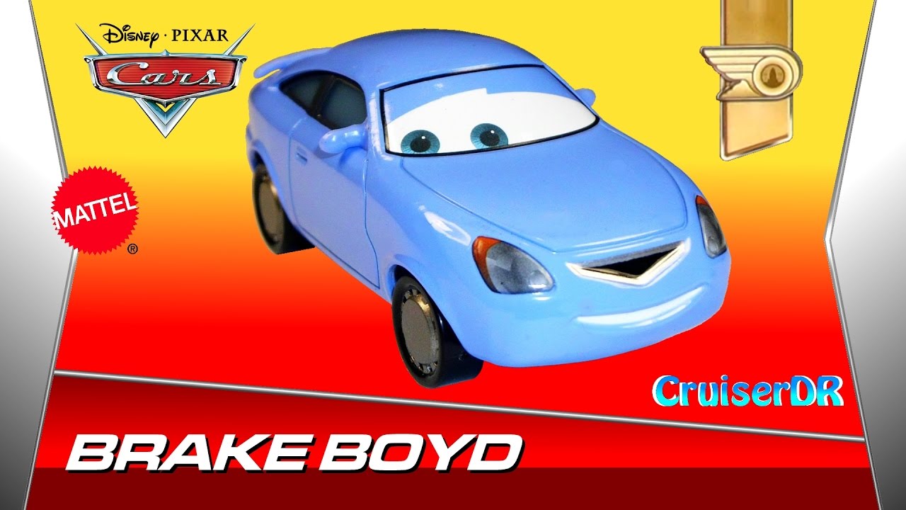Disney Cars 2016 Diecast Brake Boyd 1:55 Mattel