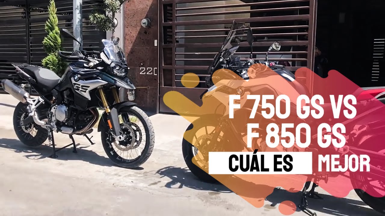 Comparación BMW: F750GS vs F850GS En español. Cuál es mejor?