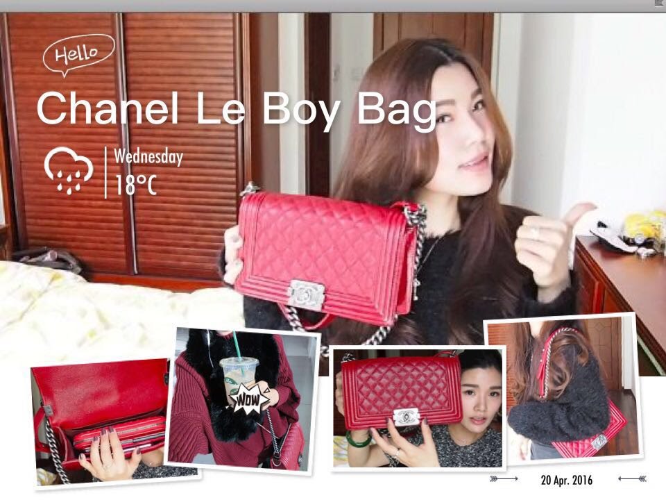 Chanel Le Boy Bag Review － Old Medium Size